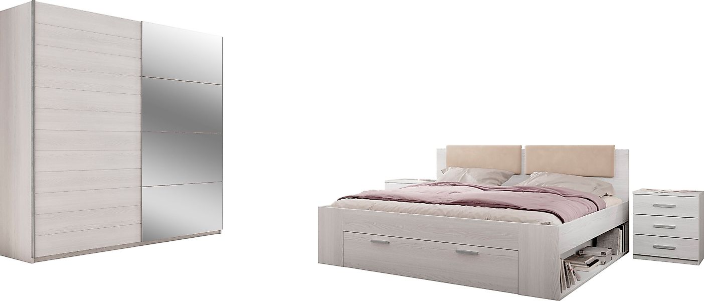 INOSIGN Schlafzimmer-Set Galaxy, (4-tlg), Bett mit günstig online kaufen