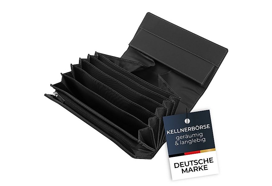 HMF Kellnerbörse Kellner Geldbörse, Kellnerportemonnaie, mit Magnetverschlu günstig online kaufen