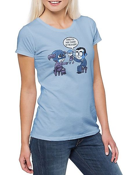 Urban Backwoods Print-Shirt Viking Doctor Damen T-Shirt Vikings Wikinger Ar günstig online kaufen