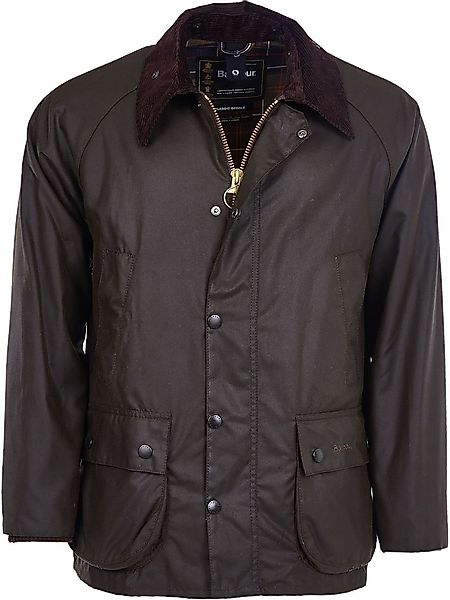 Barbour Classic Bedale Classic Wachsjacke Olivgrün - Größe 52 günstig online kaufen