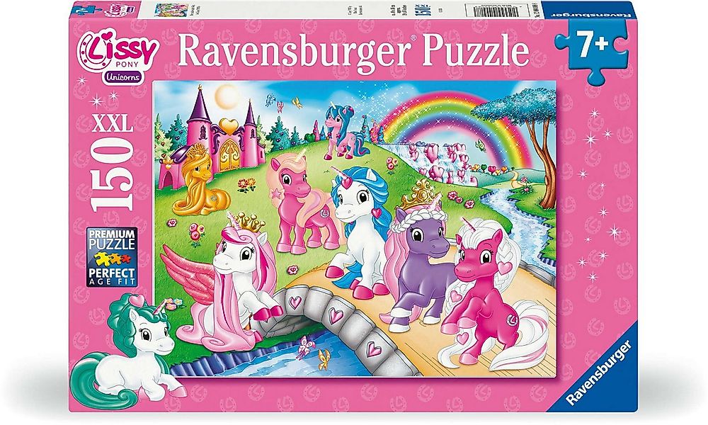 Ravensburger Puzzle 150 Teile Kinder Puzzle XXL zauberhafte Welt der Lissy günstig online kaufen