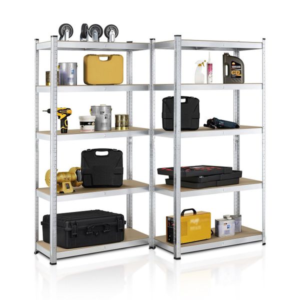 Juskys Schwerlastregal Basic, 2-tlg., Regalsystem mit günstig online kaufen