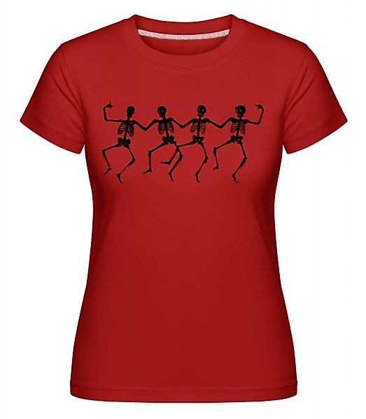 Tanzende Skelette · Shirtinator Frauen T-Shirt günstig online kaufen