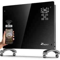TRESKO Konvektor Glaskonvektor Elektroheizung 1500 & günstig online kaufen