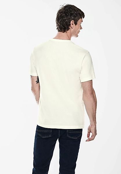 STREET ONE MEN T-Shirt, aus reiner Baumwolle günstig online kaufen