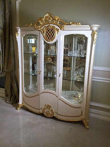 JVmoebel Vitrine Schrank Vitrinen Schau Schränke Italienische Möbel Wohnzim günstig online kaufen