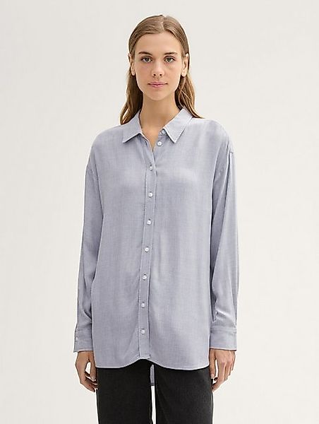 TOM TAILOR Denim Langarmbluse Oversized Hemdbluse günstig online kaufen