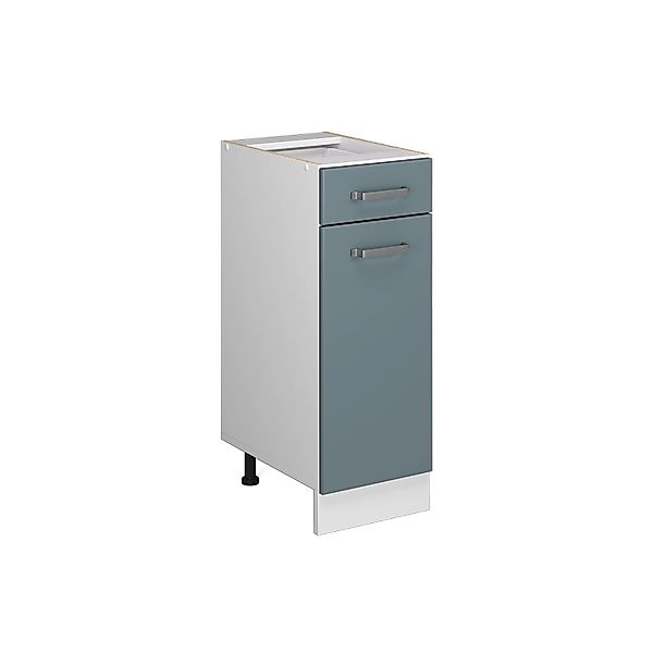 Vicco Unterschrank R-Line, Goldkraft Eiche/Weiß, 30 cm ohne Arbeitsplatte günstig online kaufen