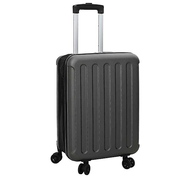 vidaXL Trolley Koffer mit Schloss Dunkelgrau 34 x 23 x 55,5 cm ABS Kunststo günstig online kaufen