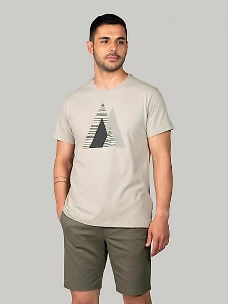 BLUVERD Kurzarmshirt T-Shirt mit Grafik (Treeangle) günstig online kaufen