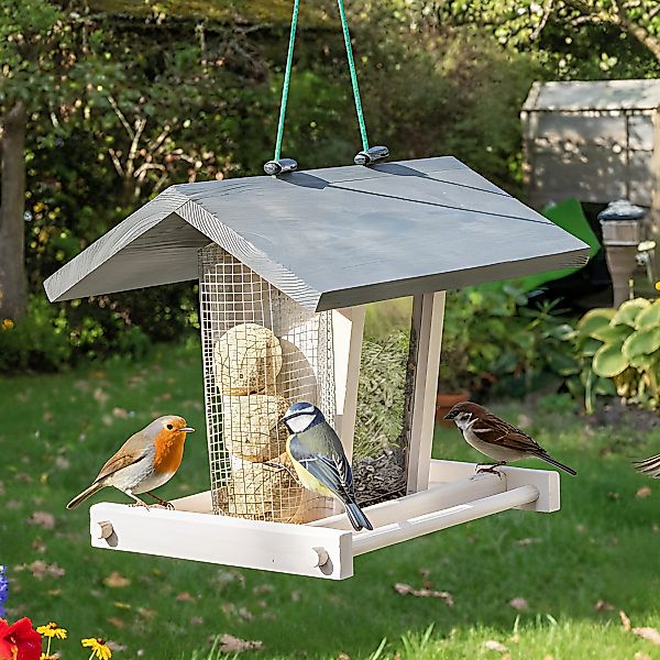 Zooprinz Vogelhaus zum aufhängen mit Sitzstangen, günstig online kaufen