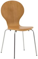 TPFLiving Besucherstuhl Ede (Stapelstuhl mit ergonomischer günstig online kaufen