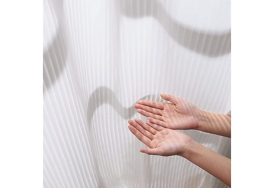 Topfinel Gardine mit ösen gardinen wohnzimmer modern transparent weiß oder günstig online kaufen