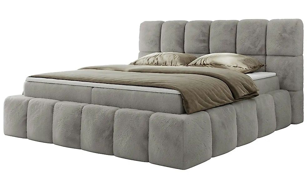 Boxbett mit Bettkasten Nira ¦ grau ¦ Maße (cm): H: 113 Betten > Komfortbett günstig online kaufen