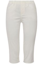 Laurasøn Funktionshose Caprihose Jeggings Fransensaum Elastikbund günstig online kaufen