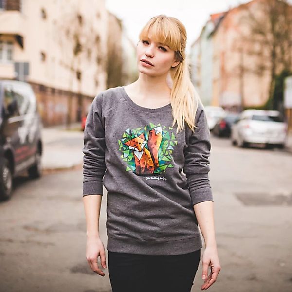 Julius Muschalek - Jede Nacht Auf Der Jagd - Ladies Organic Sweatshirt günstig online kaufen