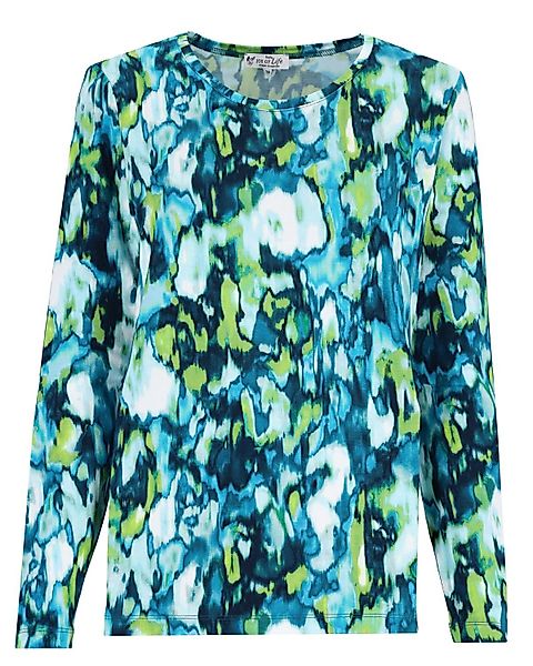 Hajo Blusenshirt Shirt 1/1 Arm Alloverprint günstig online kaufen