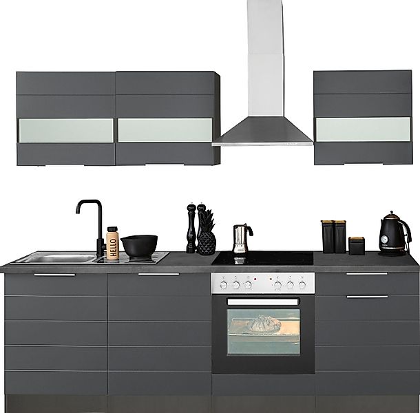 KOCHSTATION Küchenzeile KS-Luhe, 240 cm breit, günstig online kaufen