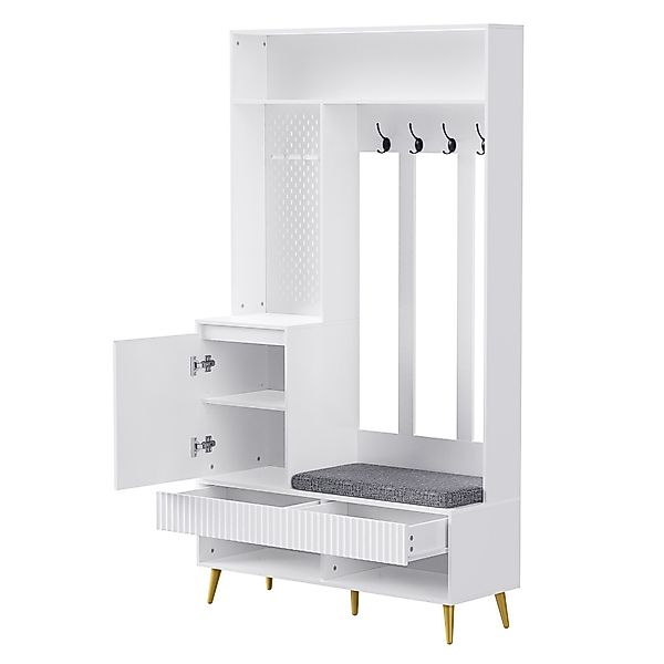 MODFU Garderoben-Set für Ihren Eingangsbereich, (Garderoben-Set günstig online kaufen