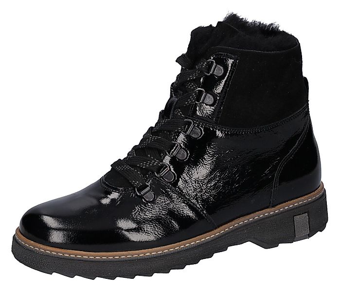 Waldläufer Hitomi Schnürboots in Lack-Optik, H-Weite günstig online kaufen