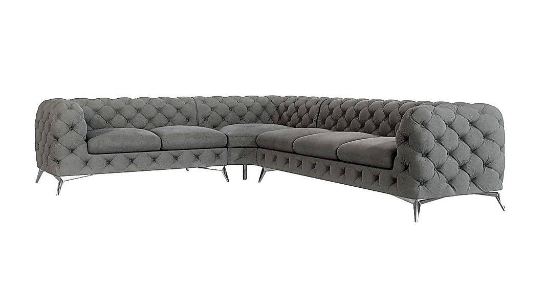 S-Style Möbel Ecksofa Kalina, Chesterfield mit günstig online kaufen