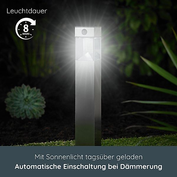 MeLiTec LED Solarleuchte Solar-Gartenleuchte SO32, aus günstig online kaufen