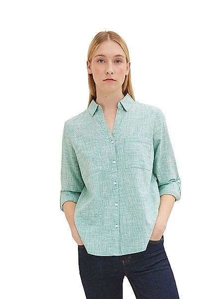 TOM TAILOR Blusenshirt Langarm BLOUSE WITH günstig online kaufen