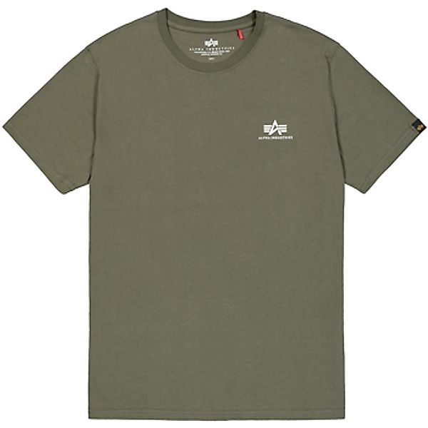 Alpha Industries  T-Shirt Backprint T-Shirt - dark olive günstig online kaufen
