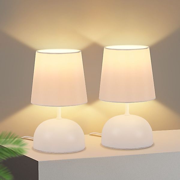 ZMH Tischleuchte Wohnzimmer 2ER Set Tischlampe günstig online kaufen