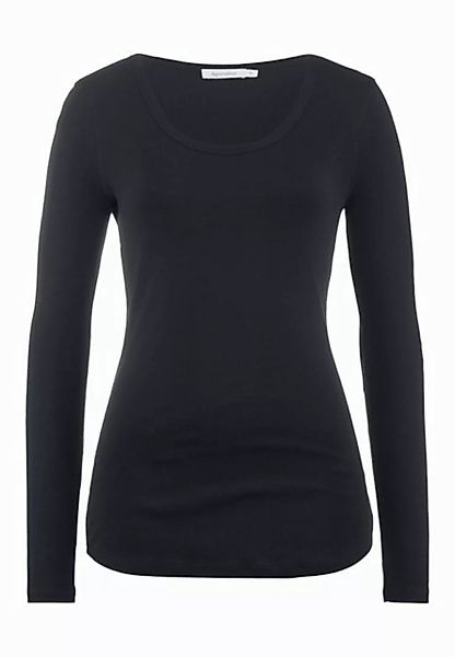 Hessnatur T-Shirt Softrib Slim aus Bio-Baumwolle mit TENCEL™ Modal (1-tlg) günstig online kaufen