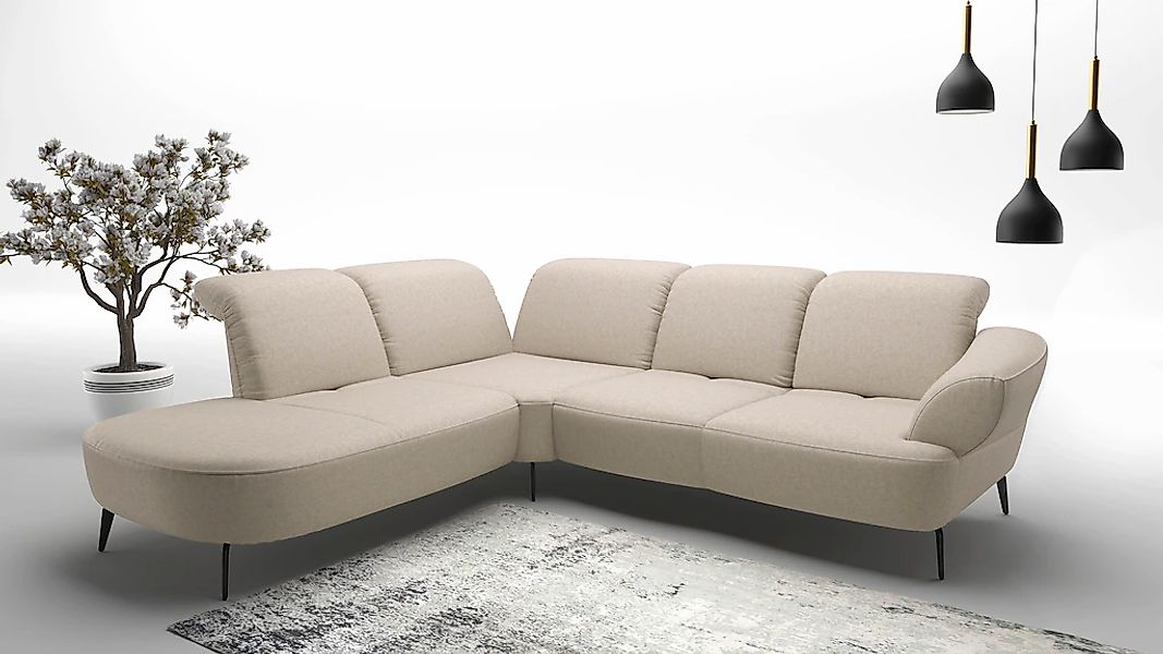 sit&more Ecksofa "Dance, L-Form, inkl. Sitztiefenverstellung", inkl. Click& günstig online kaufen