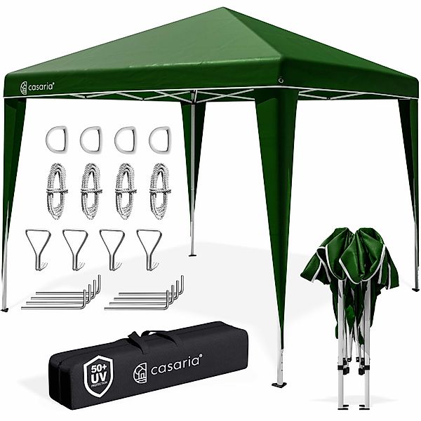Faltpavillon Capri - Popup Grün 3x3m UV-Schutz 50+ wasserdicht günstig online kaufen