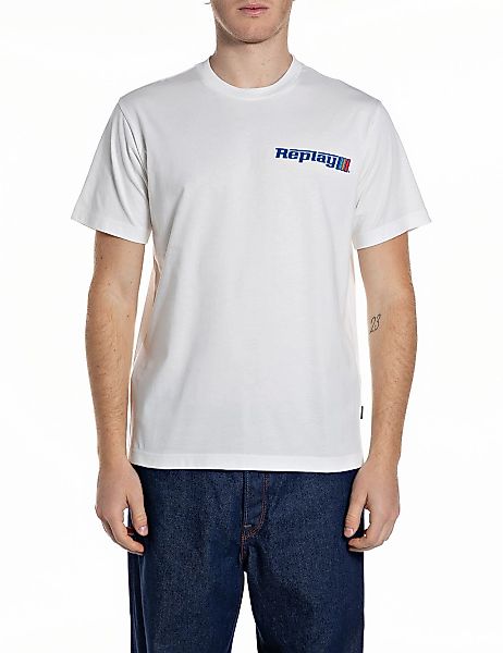 Replay T-Shirt mit Racing-Print günstig online kaufen