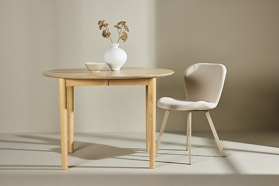 BOURGH Esstisch GARON runder Esszimmertisch Ø110cm günstig online kaufen