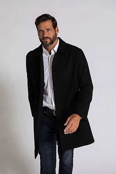 JP1880 Kurzmantel Wollmix Mantel wasserabweisend Hemdkragen günstig online kaufen