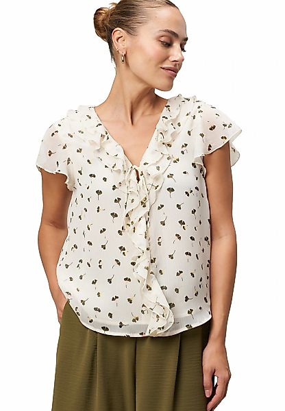 Zero Klassische Bluse "Damen Bluse mit Rüschen" günstig online kaufen