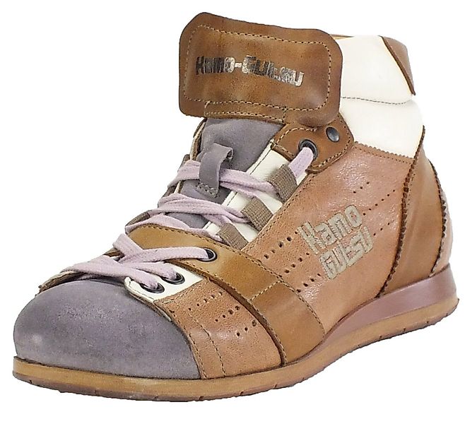 Kamo-Gutsu Damen Leder Halbschuhe Sneaker Wechselfussbett günstig online kaufen