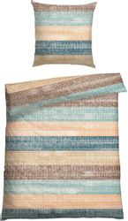 Schiesser Bettwäsche "Emilia aus weicher Baumwolle und texturierten Streife günstig online kaufen