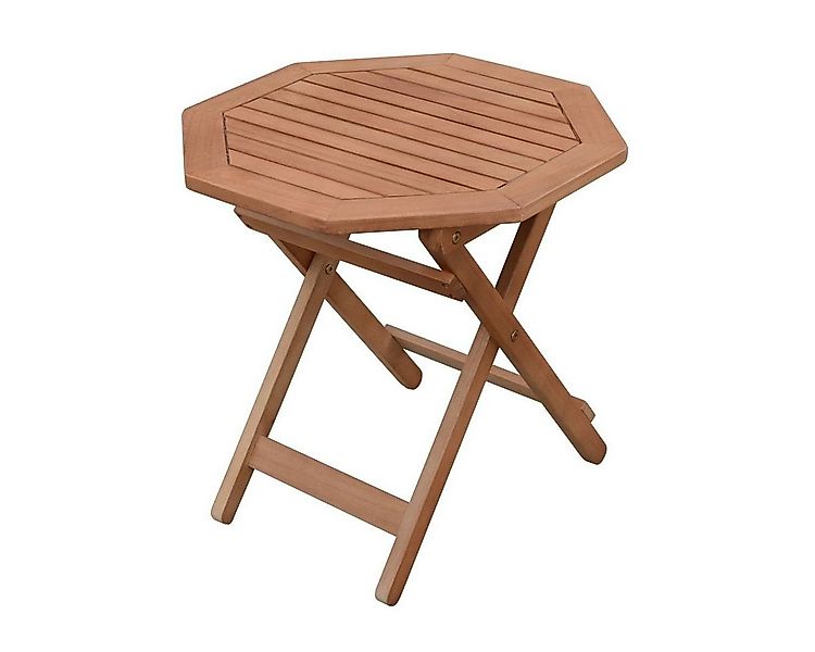 Spetebo Klapptisch Eukalyptus Holz Beistelltisch MAYFIELD - 50 cm (Stück, 1 günstig online kaufen