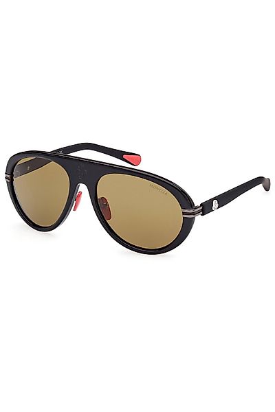 MONCLER Sonnenbrille Männliche Sonnenbrille: Schwarz, Tropfendesign, günstig online kaufen