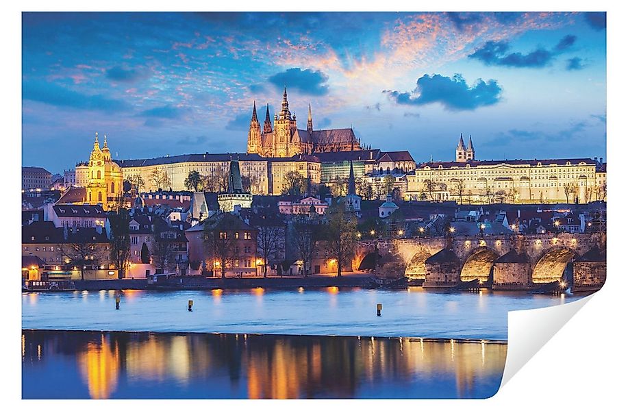 Wallarena Fototapete Stadt Bei Nacht Tapete Wohnzimmer Schlafzimmer Wandtap günstig online kaufen