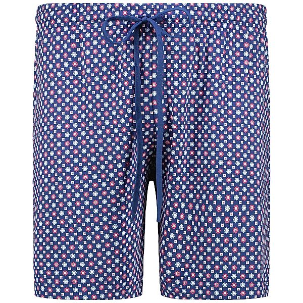 Mey Kurze Pyjamahose aus Baumwolle Farbe blau Größe: 5XL günstig online kaufen