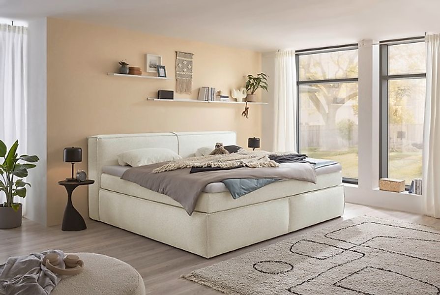 ED EXCITING DESIGN Boxspringbett »Sandon, Familienbett erhältlich in der Gr günstig online kaufen