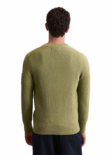 Marc OPolo Rundhalspullover "DFB Travel Collection" aus reiner Bio-Baumwoll günstig online kaufen