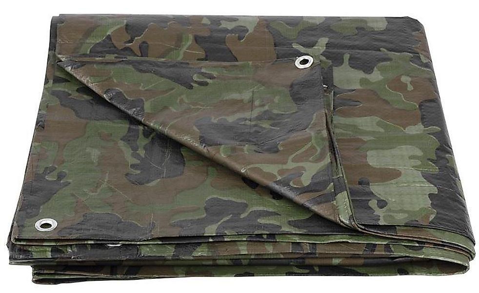 PROREGAL® Schutzplane Abdeckplane 80 g/m2, 4x6m, Camouflage günstig online kaufen