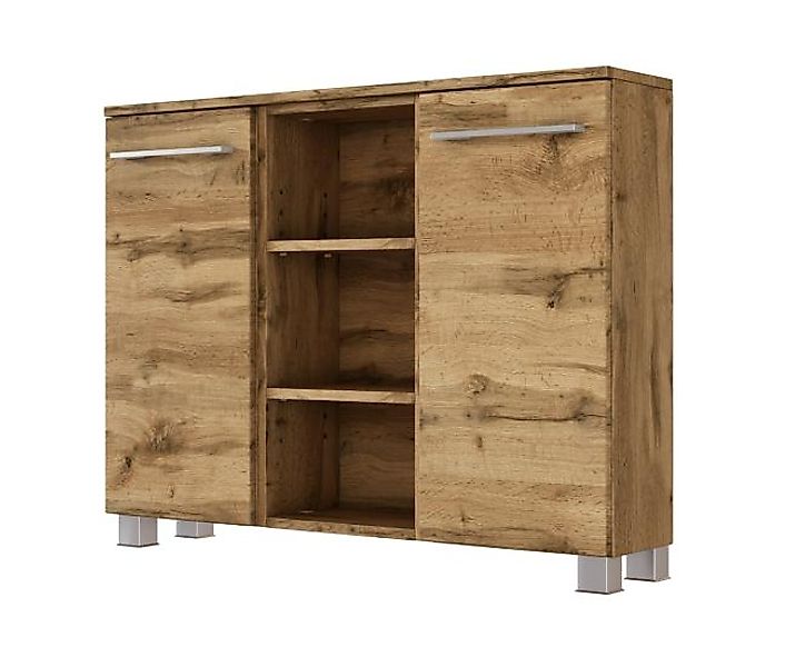 Sideboard 90 LIVORNO von Held Möbel Wotan Eiche günstig online kaufen