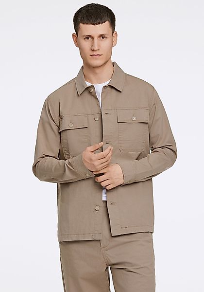 LINDBERGH Hemdjacke, mit Logostickerei unten links günstig online kaufen