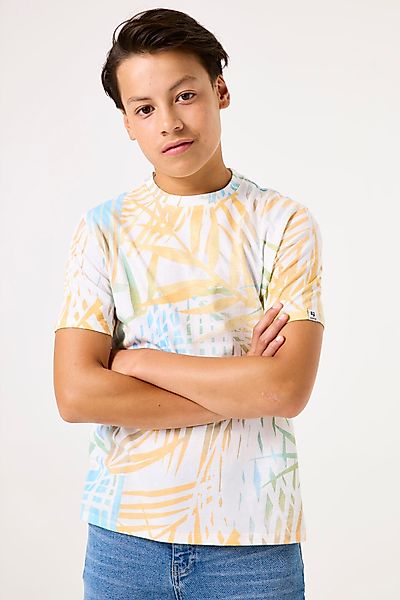 Garcia T-Shirt mit All-Over Print for günstig online kaufen