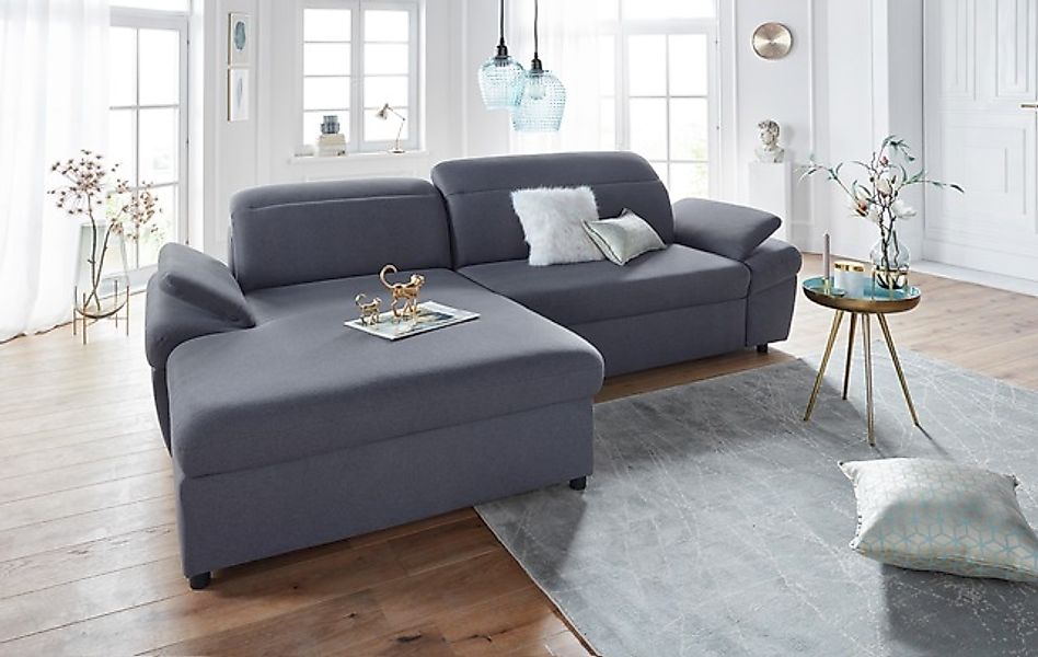 exxpo - sofa fashion Ecksofa »Kyoto, inkl. Kopfteil- und Armteilverstellung günstig online kaufen