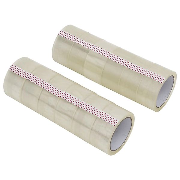 vidaXL Paketklebeband 12 Stk Transparent 48 mm x 66 m 4012386 günstig online kaufen